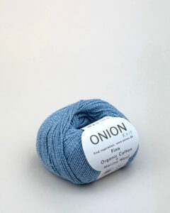 ONION Fino Organic Cotton+Merino Wool består af 50% økologisk bomuld og 50% merinould.