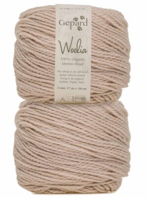 Woolia fra Gepard Garn - bæredygtigt merino garn til pinde 4-6 mm