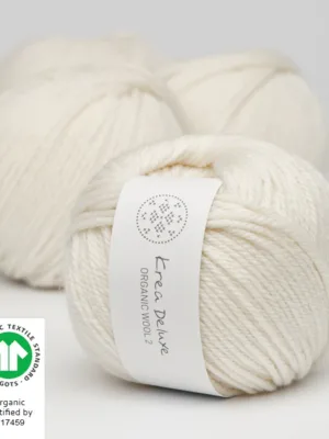 Organic Wool 2 - garn til sweater og hue