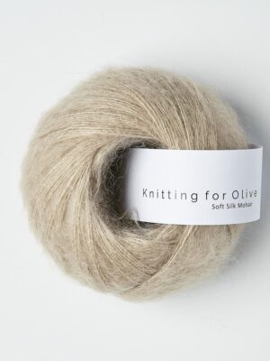 Soft Silk Mohair - silke mohair garn til let sweater Knitting for Olive