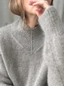 High V Loop Sweater