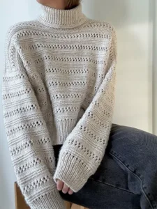 Lacey Loop Rollneck