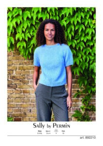 Sally T-shirt uden sømme KIT