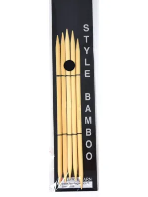 Japanese Bamboo strømpepinde fra Hjertegarn