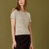 strikkeopskrift iris t-shirt sadelskulder 899622
