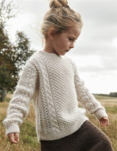 Isla Sweater junior Le Knit strikkekits