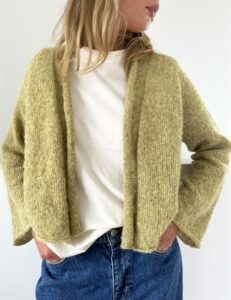 Plain Cardigan Light Le Knit Strikkekit