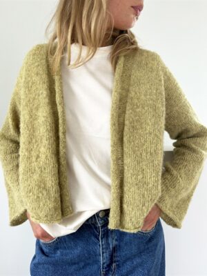 Plain Cardigan Light Le Knit Strikkekit