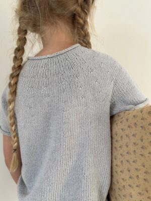 Plain Yoke Tee 20 junior Le Knit strikkekit
