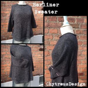 Berliner Sweater strikkekit ChytraeusDesign