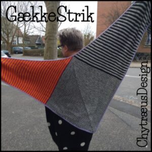 Gaekkestrik Sjal fra Noerkleriet garnpakke