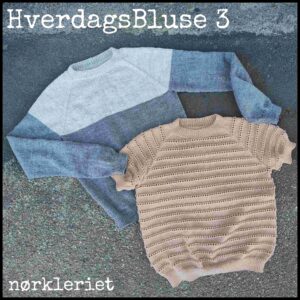 Noerkleriet Hverdagsbluse garnpakke
